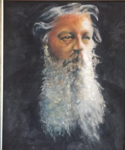 Portrait, a portrait painting by Ruth Phillips